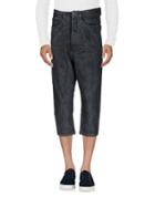 Drkshdw By Rick Owens Denim Bermudas