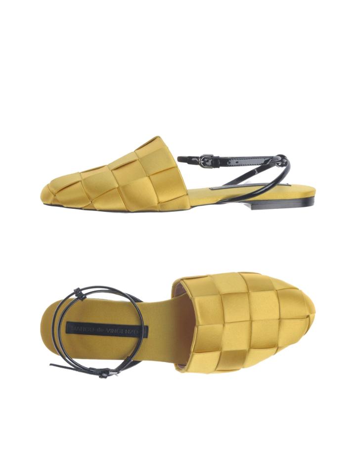 Marco De Vincenzo Ballet Flats
