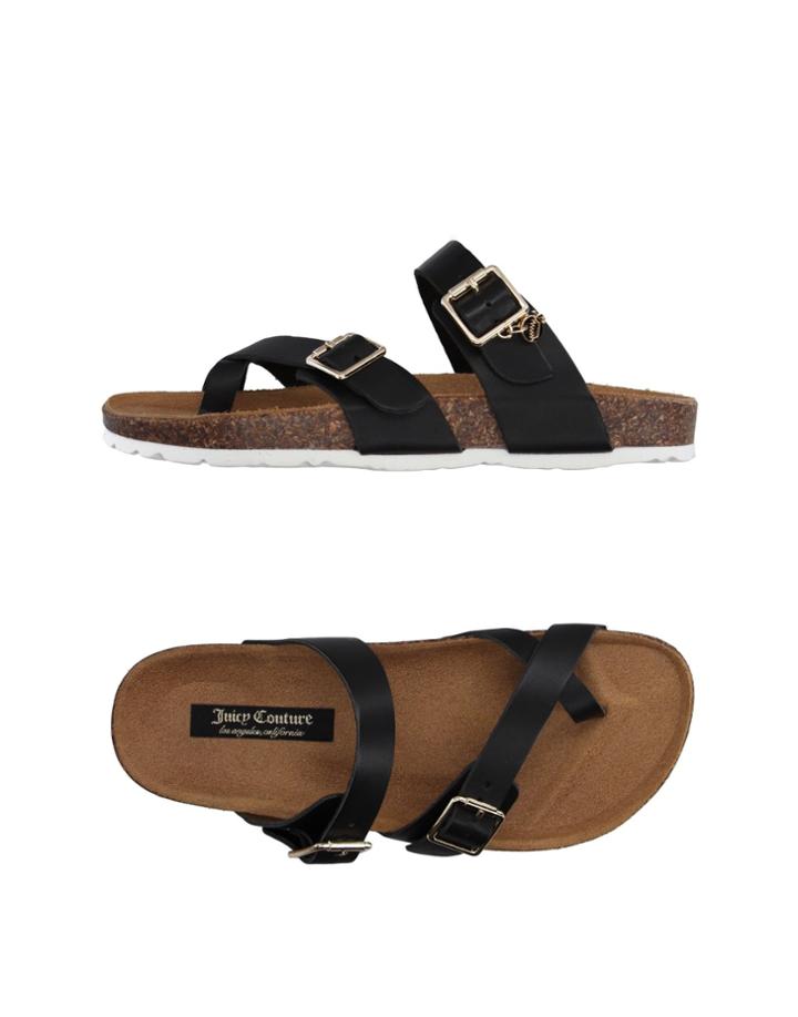 Juicy Couture Toe Strap Sandals