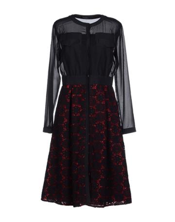 Axelle De Soie Knee-length Dresses