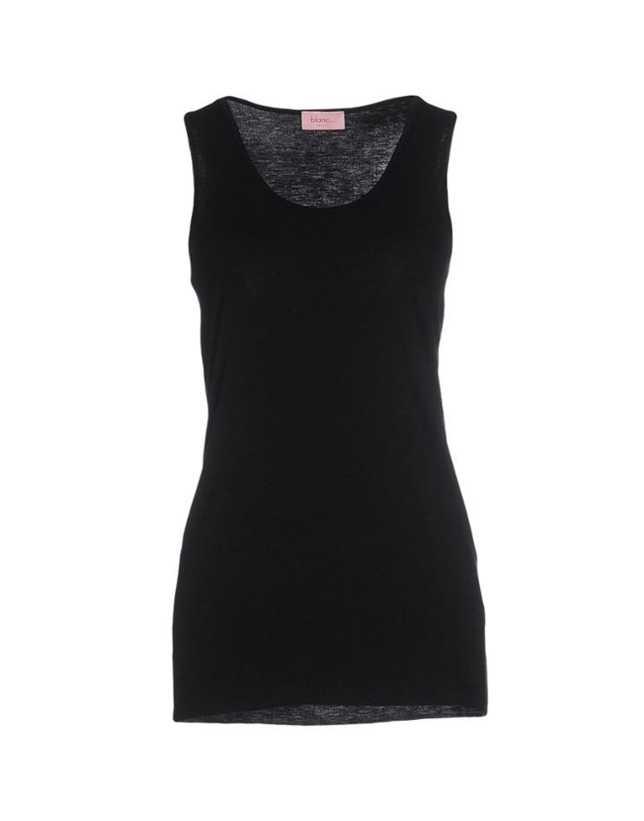 Blanc. Tank Tops