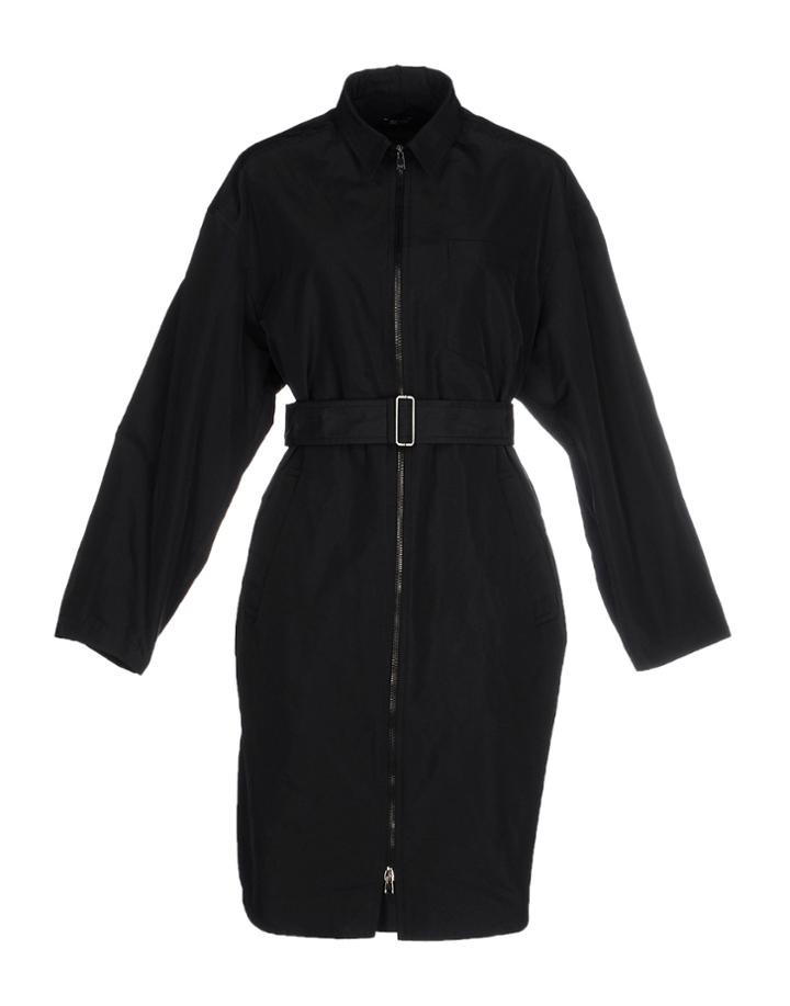 Jil Sander Navy Overcoats