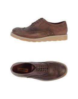 Gabardine Lace-up Shoes