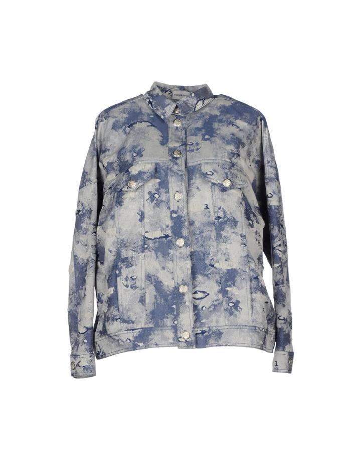 Philosophy Di Alberta Ferretti Denim Outerwear