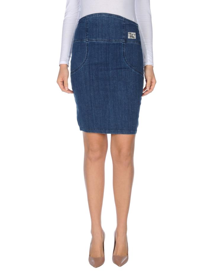 Taglia42 Denim Skirts