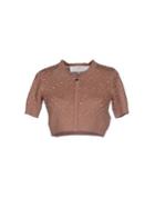 Elisabetta Franchi Gold Cardigans