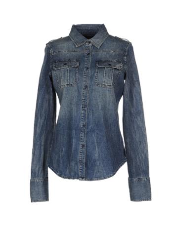 Ck One Denim Shirts