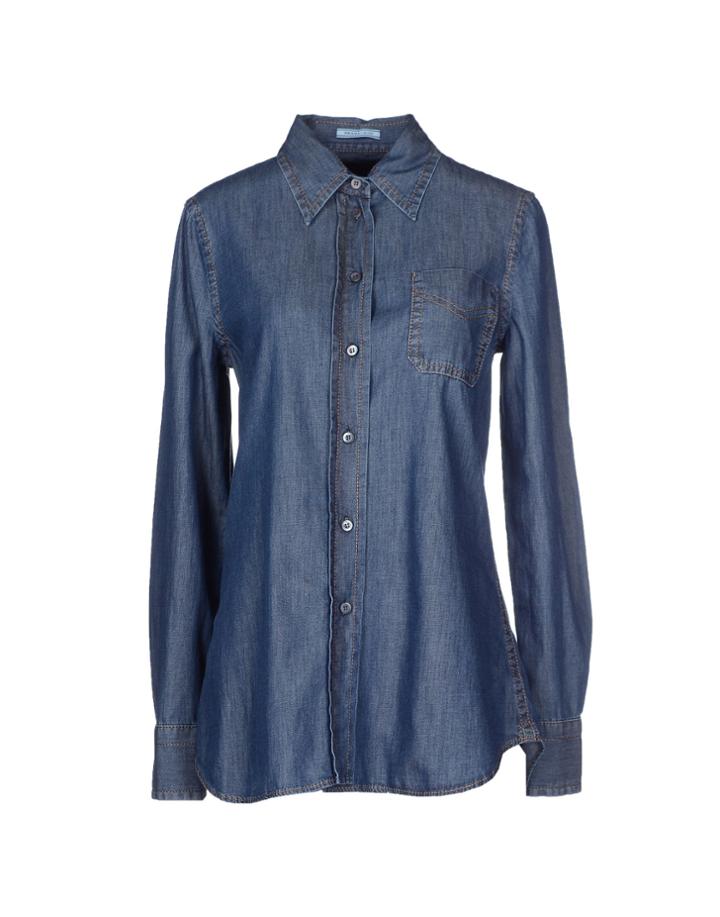 Prada Denim Shirts