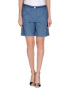 La Fabbrica Del Lino Denim Shorts