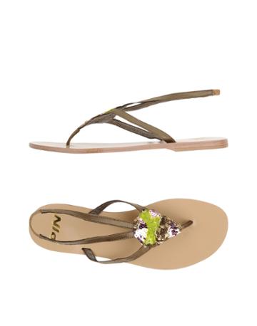 Pin Up Stars Toe Strap Sandals