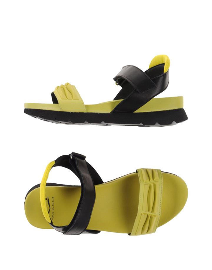 Voile Blanche Sandals