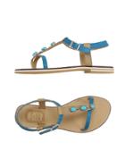 Vintage Del Forte 1973 Toe Strap Sandals