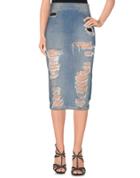 Marco Bologna Denim Skirts