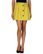 Maison Kitsun  Mini Skirts