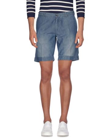 Luigi Borrelli Napoli Denim Bermudas