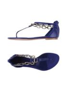 Alexander Mcqueen Toe Strap Sandals