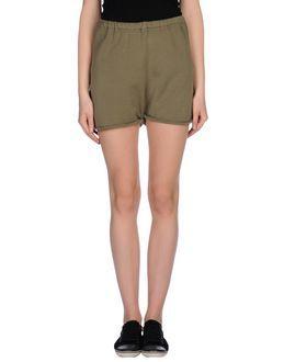 Leather Crown Shorts
