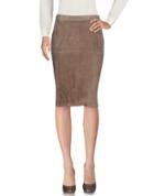 Enes Knee Length Skirts