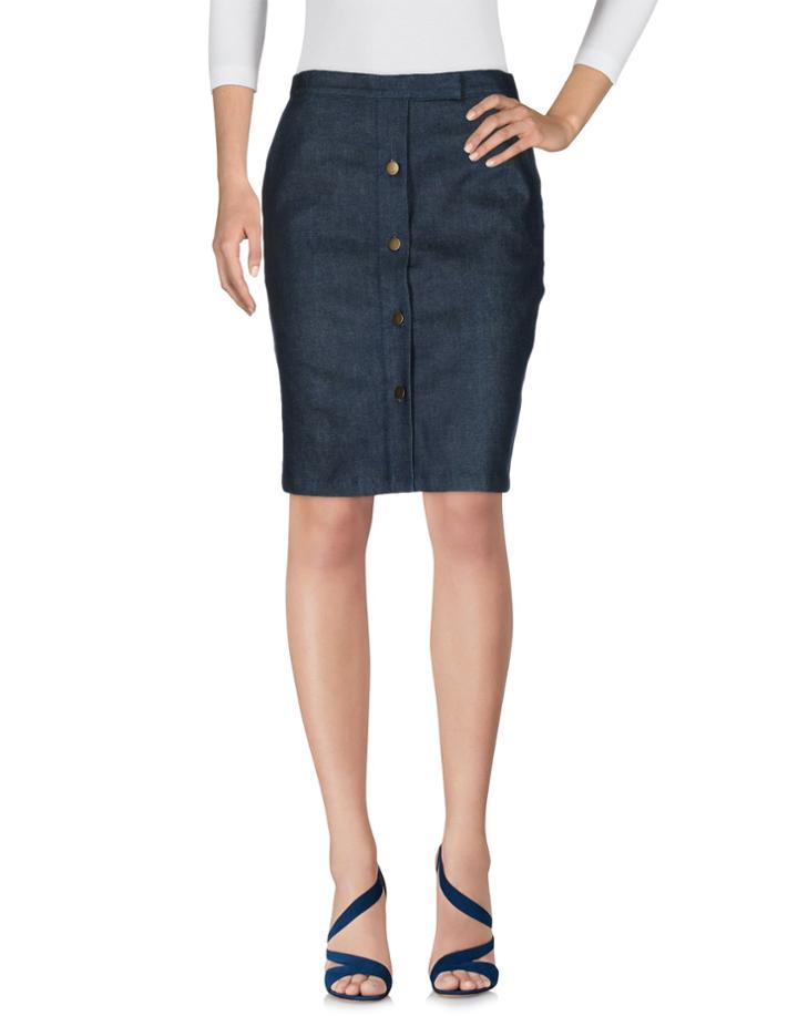 Dkny Denim Skirts