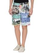 Ice Iceberg Denim Bermudas