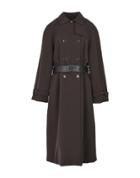 Blue E. By Les Copains Coats