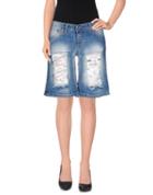 Fast Money Denim Bermudas