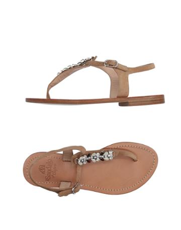 Il Sandalo Di Capri Toe Strap Sandals
