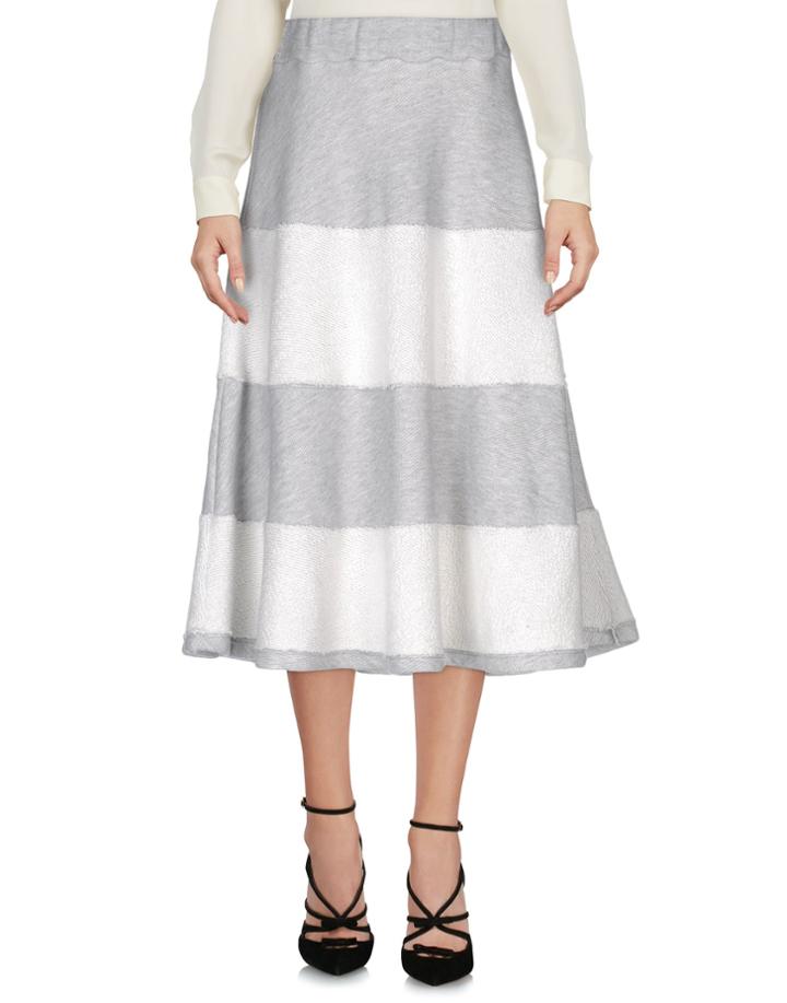 Lo Not Equal 3/4 Length Skirts