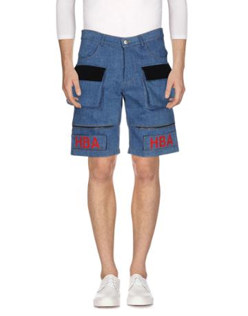Hba Hood By Air Denim Bermudas
