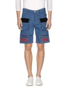 Hba Hood By Air Denim Bermudas
