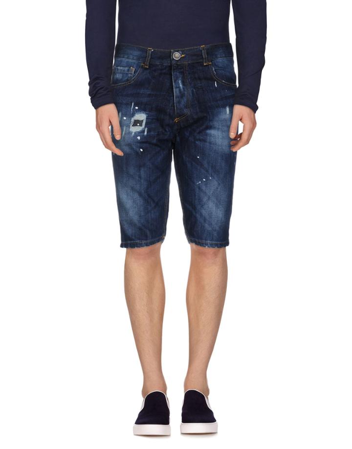 One > &#10716; Denim Bermudas