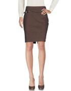 Vittoria Romano Knee Length Skirts