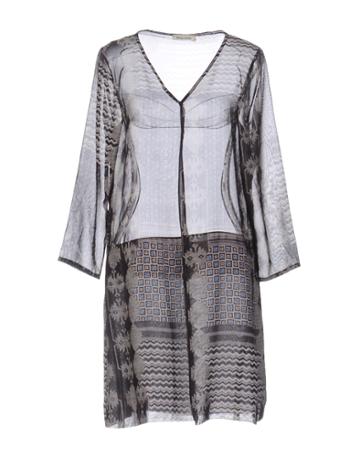 Black Coral Short Dresses