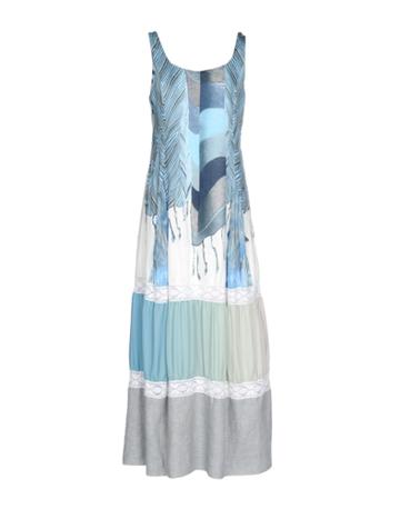 Dp: Jeans 3/4 Length Dresses