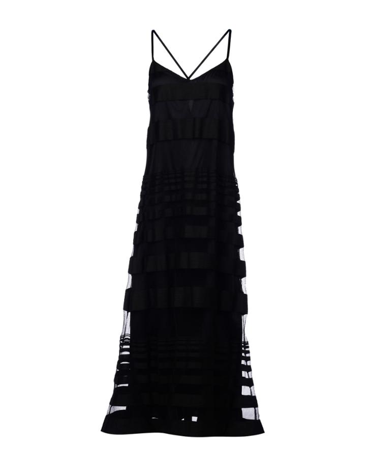 Again 3/4 Length Dresses