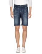 Wpm Denim Bermudas