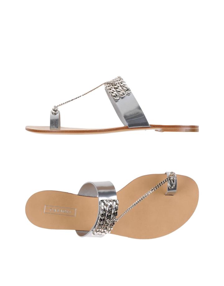 Casadei Toe Strap Sandals