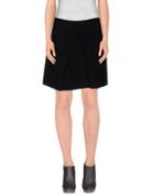 Violet Atos Lombardini Knee Length Skirts
