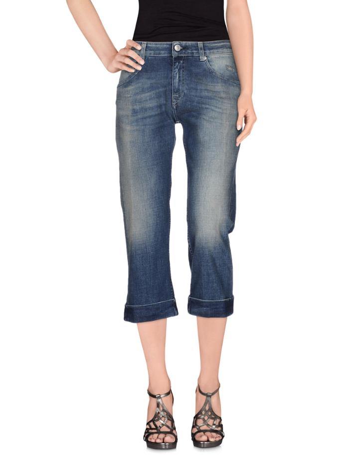 Care Label Denim Capris