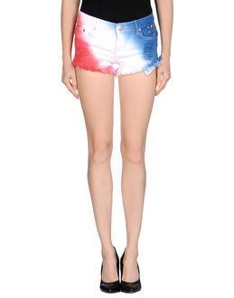 Reverse Denim Shorts