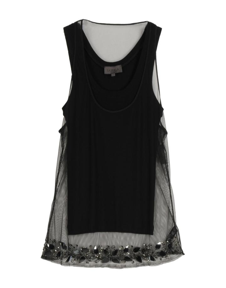 La Perla Black Label Tops