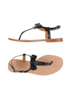Mellow Yellow Toe Strap Sandals