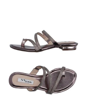 Nina New York Toe Strap Sandals