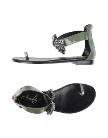 Amata Toe Strap Sandals