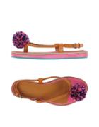 M Missoni Toe Strap Sandals