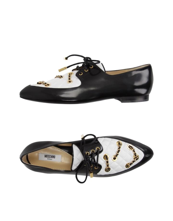 Moschino Couture Lace-up Shoes