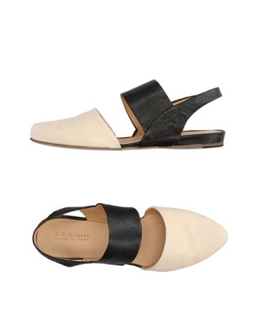 Ink Ballet Flats