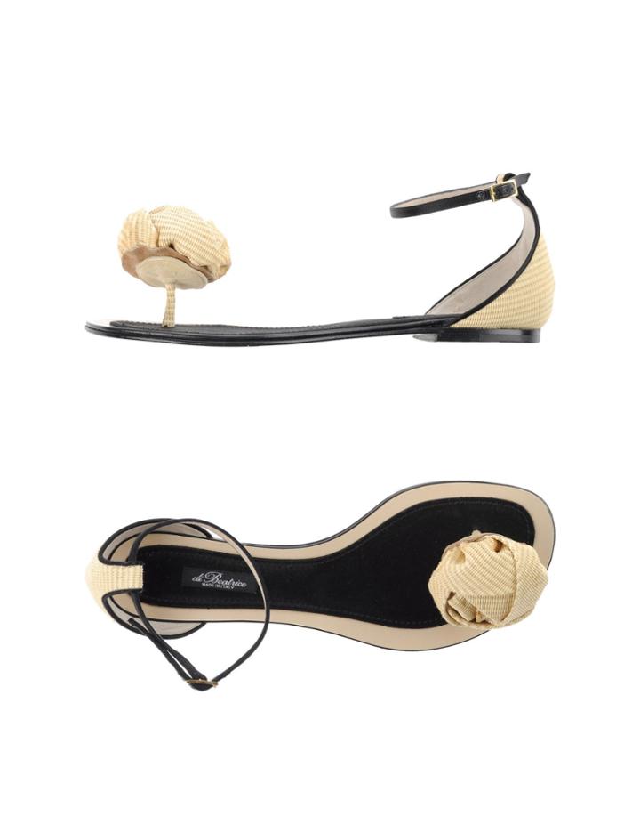 Di Beatrice Toe Strap Sandals