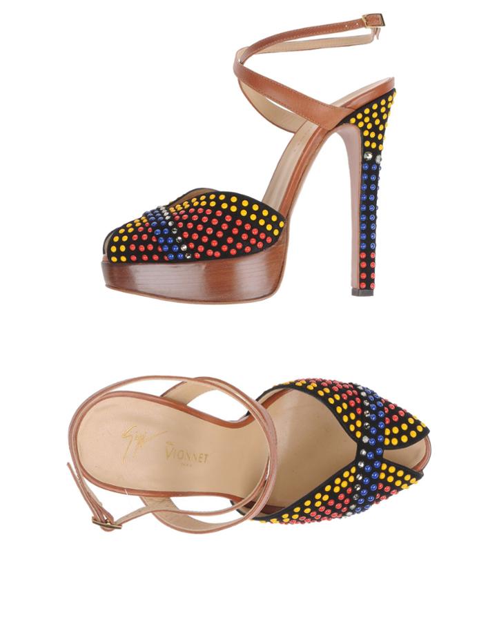 Giuseppe Zanotti Pour Vionnet Sandals