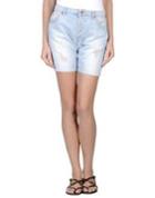 Me1d-i Denim Bermudas